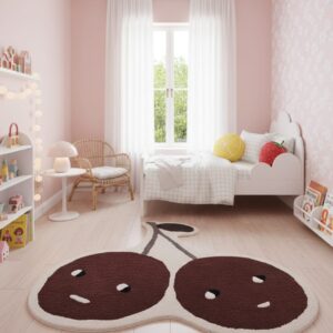 🍒Cherry Rug- Sweet Style & Cozy Comfort for Your Little One’s Room🍒